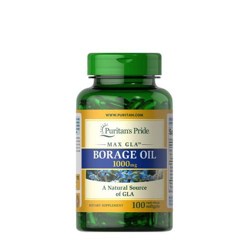 Puritan's Pride Brutnákový olej na podporu zdraví žen 1000 mg - Brutnákový olej (100 Měkká kapsla)