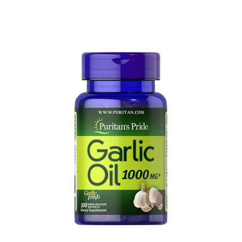 Puritan's Pride Garlic Oil 1000 mg (100 Měkká kapsla)