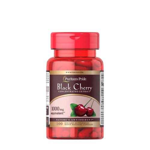 Puritan's Pride Extrakt z černé třešně 1000 mg - Black Cherry Extract (100 Kapsla)