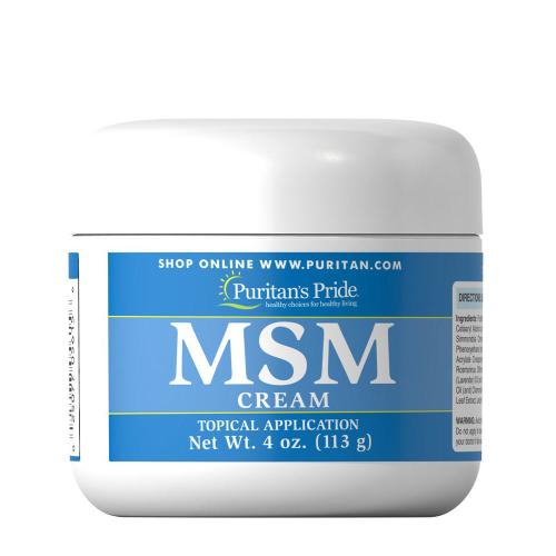 Puritan's Pride MSM krém (methylsulfonylmetan) - MSM krém (118 ml)