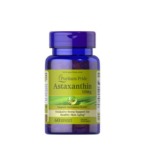 Puritan's Pride Astaxanthin 10 mg - Astaxanthin 10 mg (60 Měkká kapsla)