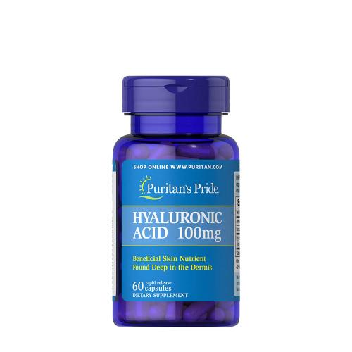 Puritan's Pride Kyselina hyaluronová 100 mg - Hyaluronic Acid 100 mg (60 Kapsla)
