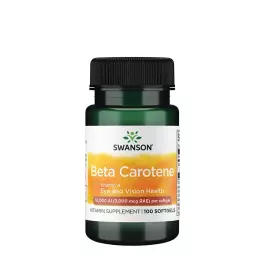   Swanson Beta-karoten (vitamin A) - Beta-Carotene (Vitamin A) (100 Měkká kapsla)