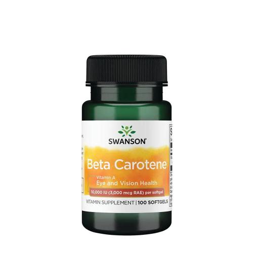 Swanson Beta-karoten (vitamin A) - Beta-Carotene (Vitamin A) (100 Měkká kapsla)