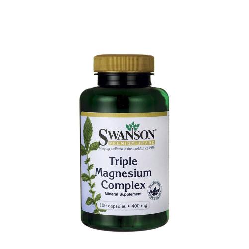 Swanson Trojitý komplex hořčíku - Triple Magnesium Complex (100 Kapsla)
