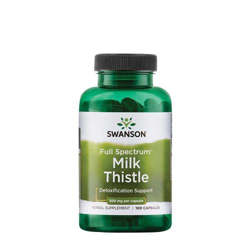 Swanson Ostropestřec mariánský - Milk Thistle (100 Kapsla)