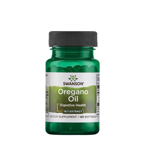 Swanson Oreganový olej 10:1 extrakt - Oregano Oil 10:1 Extract (120 Měkká kapsla)