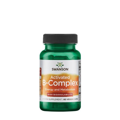 Swanson Komplex vitamínů B  (60 Veggie Kapsla)