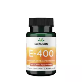 Swanson E-400 400 IU - E-400 400 IU (60 Měkká kapsla)