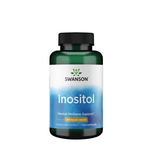 Swanson Inositol 650 mg - Inositol 650 mg (100 Kapsla)