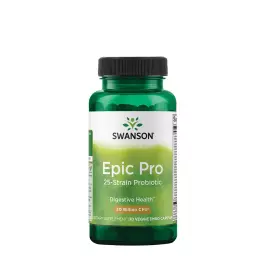   Swanson Epic Pro 25 kmenů probiotik 30 MILIARD CFU - Epic Pro 25-Strain Probiotic 30 BILLION CFU (30 Veg Kapsla)