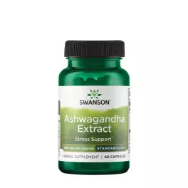   Swanson Extrakt z ašvagandy - standardizovaný 450 MG - Ashwagandha Extract - Standardized 450 MG (60 Kapsla)