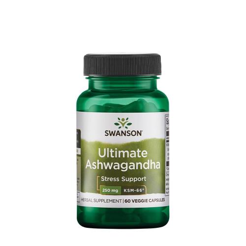 Swanson Ultimate Ashwagandha - KSM-66 250 MG - Ultimate Ashwagandha - KSM-66 250 MG (60 Veg Kapsla)