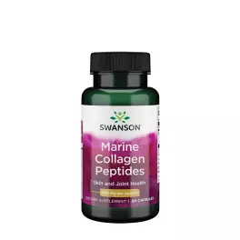   Swanson Hydrolyzované mořské kolagenové peptidy typu I 400 MG - Type I Hydrolyzed Marine Collagen Peptides 400 MG (60 Kapsla)