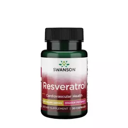   Swanson Resveratrol - vyšší účinnost 250 MG - Resveratrol - Higher Potency 250 MG (30 Kapsla)