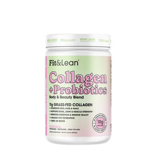 Fit & Lean Kolagenová probiotika - Collagen Probiotics (358 g, Bez příchutě)