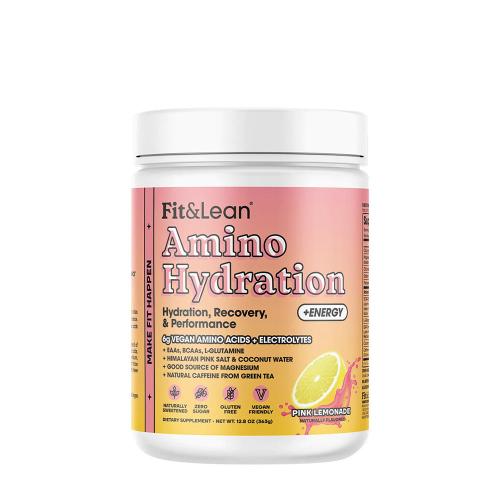 Fit & Lean Amino Hydration & Energy (363 g, Růžová limonáda)