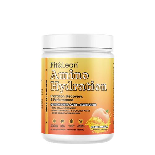 Fit & Lean Amino Hydration (350 g, Broskev a mango)