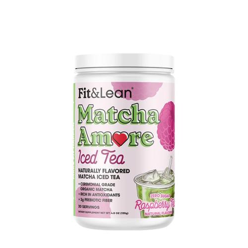 Fit & Lean Matcha Amore - Iced Tea (135 g, Malinový ledový čaj)