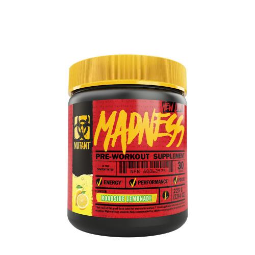 Mutant Madness - energizér před tréninkem (225 g, Roadside Limonáda)