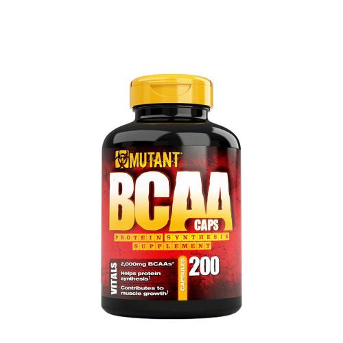 Mutant BCAA Caps - Aminokyseliny (200 Kapsla)