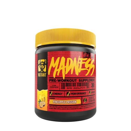 Mutant Madness - energizér před tréninkem (225 g, Ananasová vášeň)
