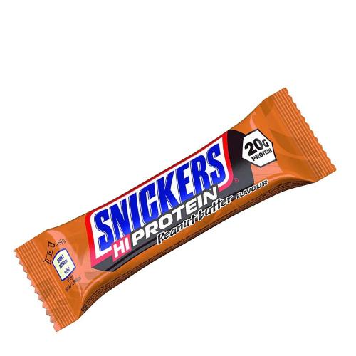 Snickers Hi Protein Bar - Arašídové máslo - Hi Protein Bar - Peanut Butter (1 tyčinka)