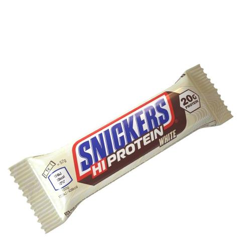 Snickers Proteinová tyčinka Hi - bílá - Hi Protein Bar - White (1 tyčinka)