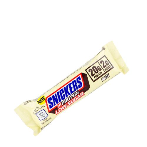 Snickers Tyčinka Snickers White s vysokým obsahem bílkovin - Snickers White High Protein Bar (57 g, Bílá čokoláda)
