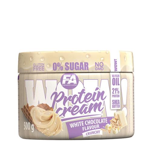 FA - Fitness Authority WOW! Proteinový krém (500 g, Křupavá bílá čokoláda)