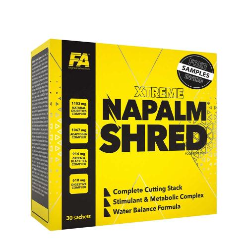 FA - Fitness Authority NAPALM Shred  (30 tasak)