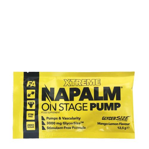 FA - Fitness Authority NAPALM® On Stage Pump Sample (1 ks, Mango citron)