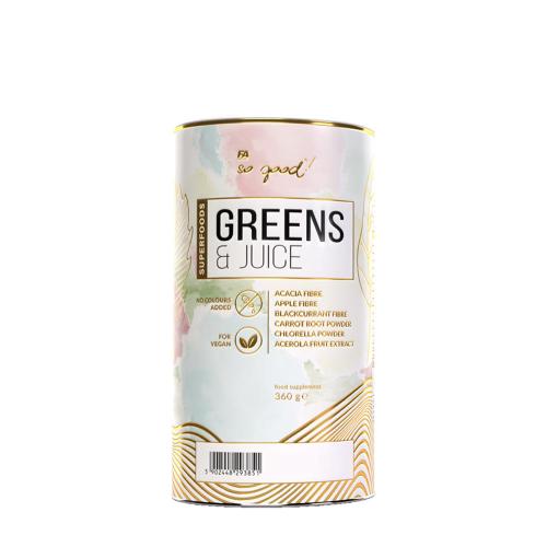 FA - Fitness Authority So Good Greens & Juice  (360 g, Ovocný punč)