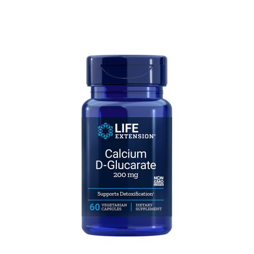 Life Extension D-glukarát vápenatý 200 mg (60 Veg Kapsla)
