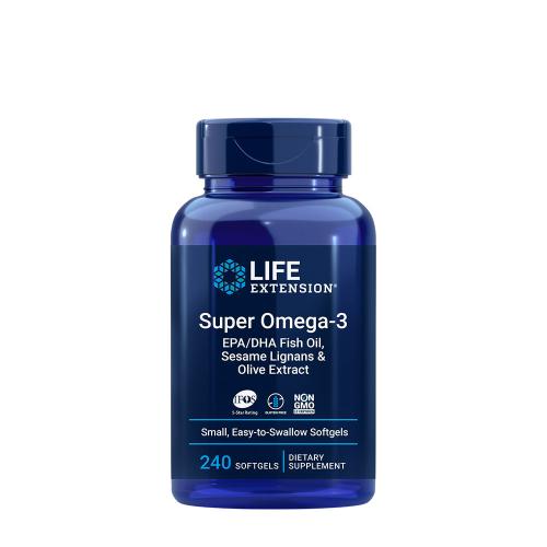 Life Extension Omega-3 EPA/DHA rybí olej  (240 Měkká kapsla)