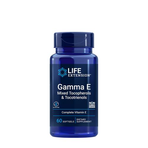 Life Extension Plné spektrum vitamínu E s tokoferolem a tokotrienolem (60 Měkká kapsla)