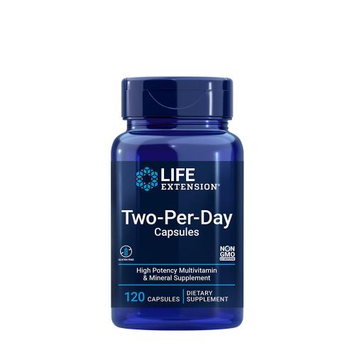 Life Extension Two-Per-Day - Multivitamíny a minerály denně (120 Kapsla)