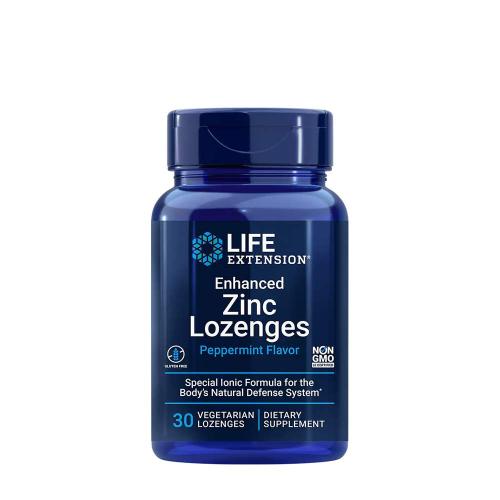 Life Extension Acetát zinečnatý tablety na cucání - Zesílený zinek (30 Cucavá tableta)