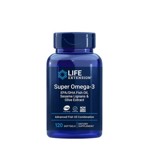 Life Extension Omega-3 EPA/DHA rybí olej  (120 Měkká kapsla)