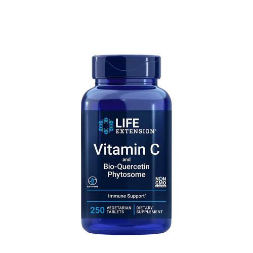 Life Extension Vitamin C s fytosomem bio-vercetinu (250 Tableta)
