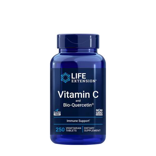 Life Extension Vitamin C s fytosomem bio-vercetinu (250 Tableta)