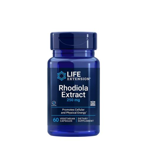 Life Extension Rhodiola extrakt 250 mg - Rhodiola extrakt (60 Veg Kapsla)