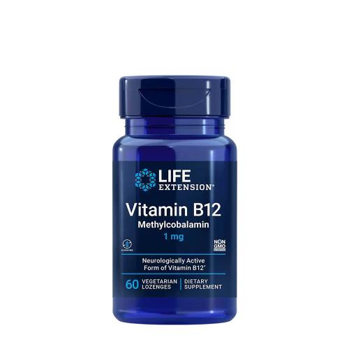 Life Extension Vitamin B12 methylkobalamin 1 mg (60 Cucavá tableta)