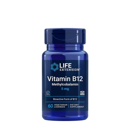 Life Extension Vitamin B12 methylkobalamin 5 mg (60 Cucavá tableta)