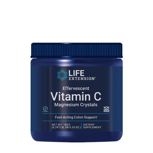 Life Extension Šumivý prášek vitamínu C a hořčíku (180 g)