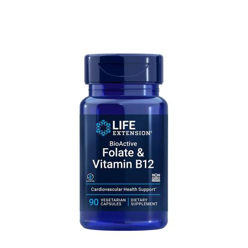 Life Extension BioActive Folate & Vitamin B12 (90 Veg Kapsla)