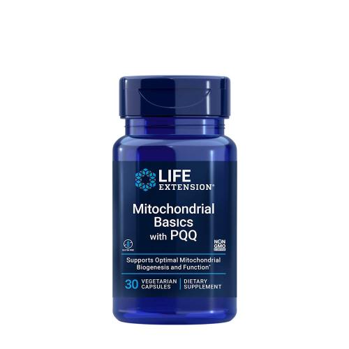 Life Extension Kapsle na podporu mitochondriální funkce - Mitochondriální základy s PQQ (30 Veg Kapsla)