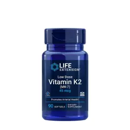   Life Extension Nízké dávky vitamínu K2 - Low Dose Vitamin K2 (90 Měkká kapsla)
