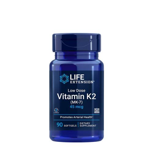 Life Extension Nízké dávky vitamínu K2 - Low Dose Vitamin K2 (90 Měkká kapsla)