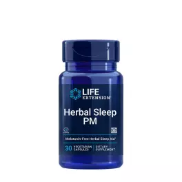   Life Extension Podpora spánku Bylinný extrakt Kapsle - Herbal Sleep PM (30 Veg Kapsla)